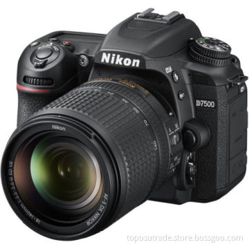 Nikon D7500 20.9MP DX-Format DSLR Camera - Black (Kit w/ 18-140mm VR Lens)